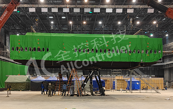 大型六自由度飛行模擬空難動感平臺